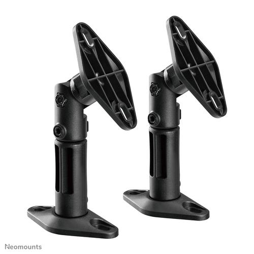 Neomounts SPEAKER-W100 zwart speaker wand- en plafond beugel