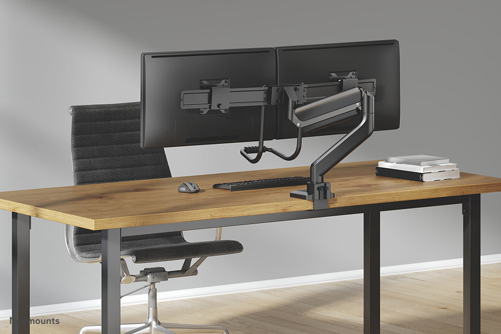 DS75-450BL2 full motion monitor bureausteun voor 17-32 inch schermen - Zwart