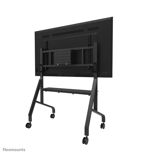 Neomounts FL50-575BL1 Vloersteun: Mobiele Oplossing voor 65-110 inch TV's - Zwart