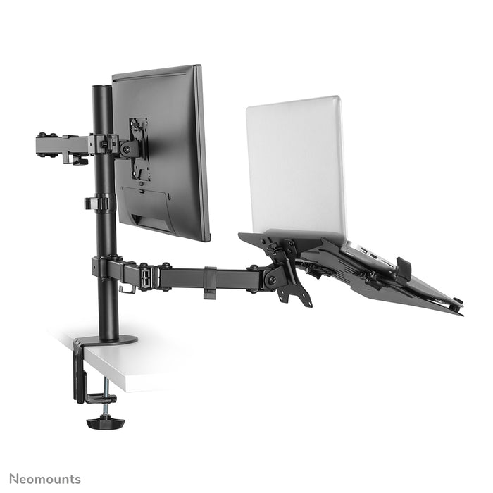 FPMA-D550NOTEBOOK is een bureausteun voor een notebook en flat screen t/m 32 inch.