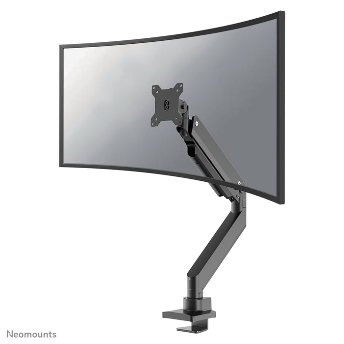 NM-D775BLACKPLUS is een gasgeveerde bureausteun voor curved monitors t/m 49 inch (124 cm) - Zwart