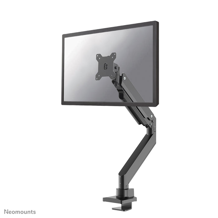 NM-D775BLACK is een gasgeveerde bureausteun voor flat screens t/m 32 inch (81 cm) - Zwart