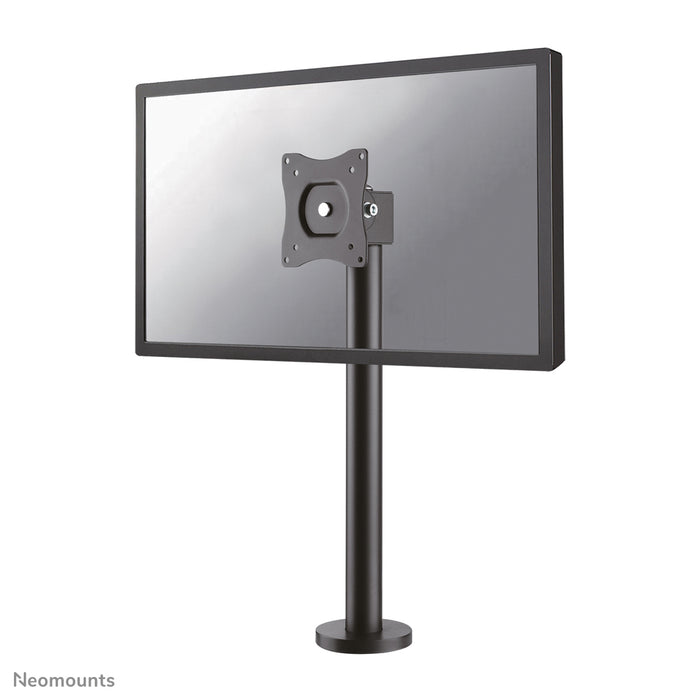 NS-DPOS100BLACK is een bureausteun met 1 draaipunt voor flat screens t/m 32 inch.