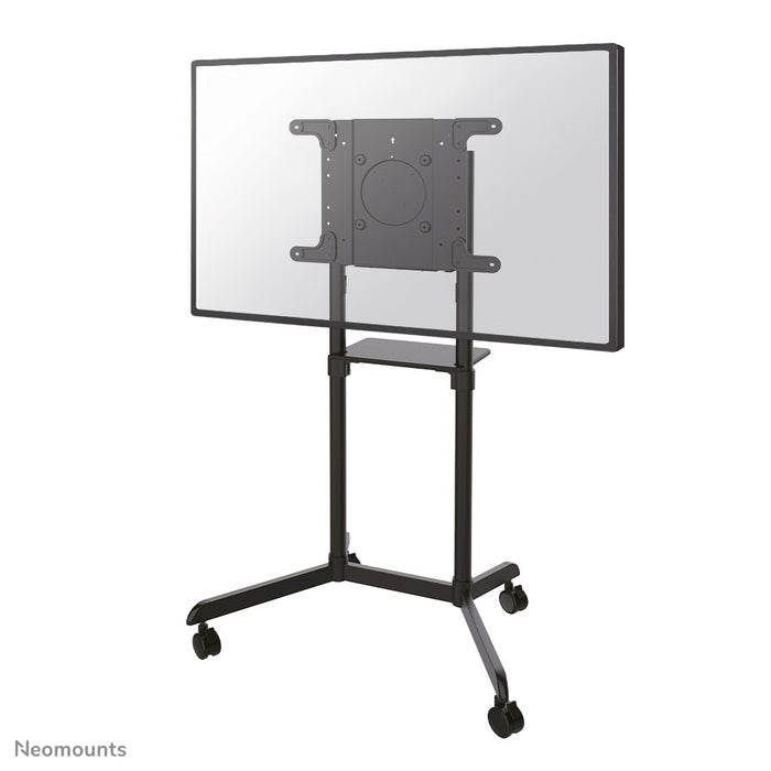 NS-M1250BLACK is een verrijdbaar meubel voor flat screens t/m 70 inch (178 cm). Incl. laptop plateau - Zwart