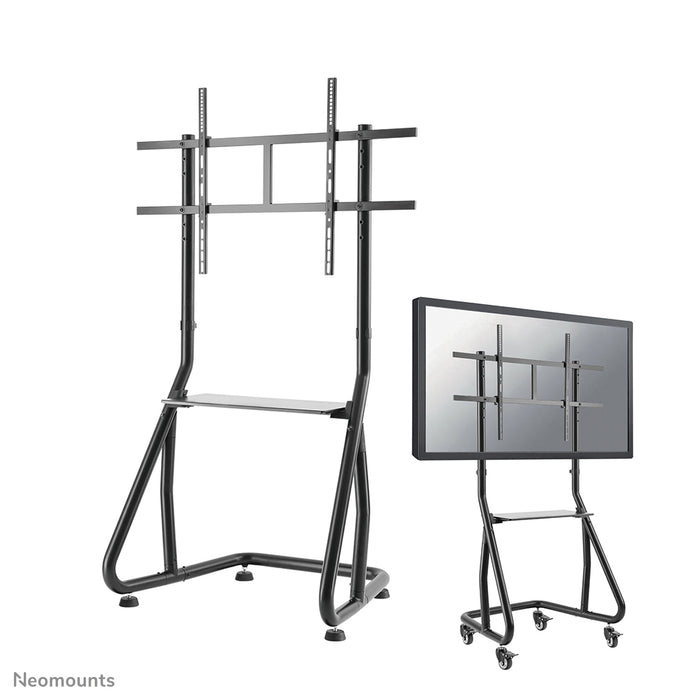 NS-M3800BLACK is een verrijdbaar meubel voor flat screens t/m 100 inch (254 cm).