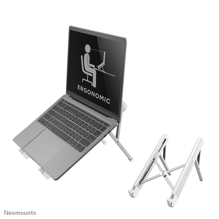 opvouwbare laptop standaard - Zilver
