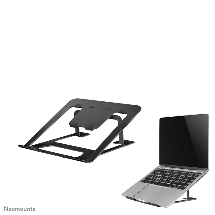 NSLS085BLACK opvouwbare laptop standaard voor laptops tot 17 inch - Zwart