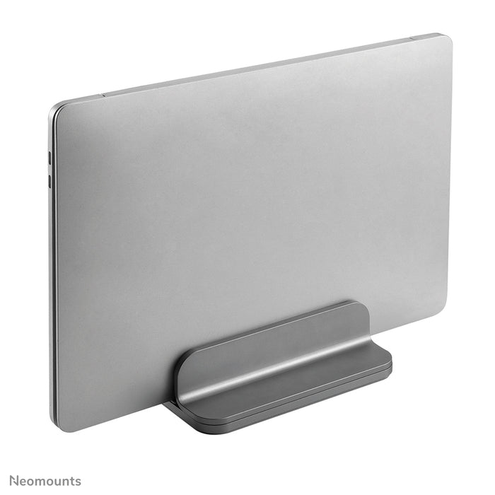 verticale laptop standaard - Zilver