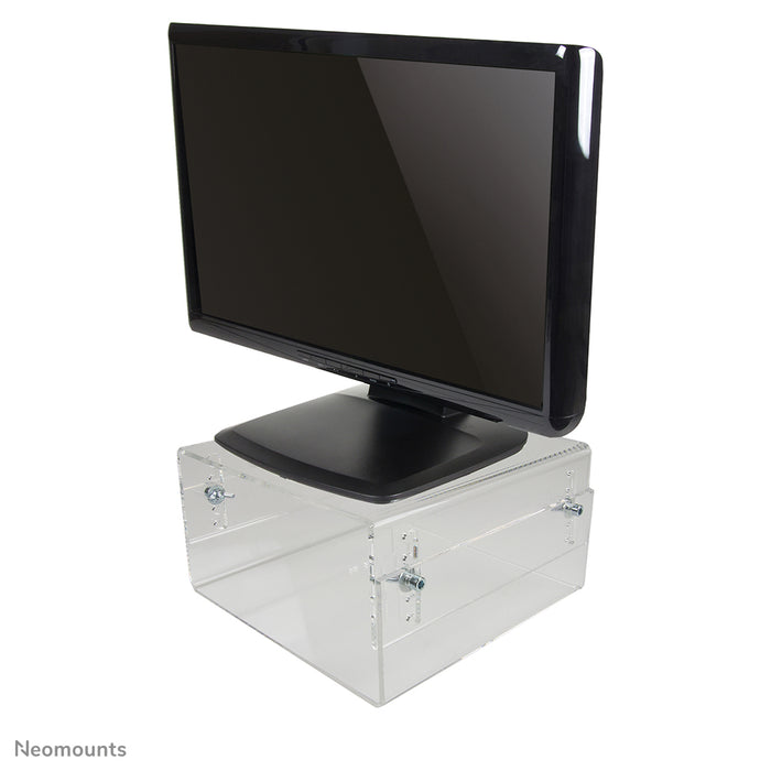 NSMONITOR40 is een acrylaat verhoger voor LCD/TFT/CRT schermen.