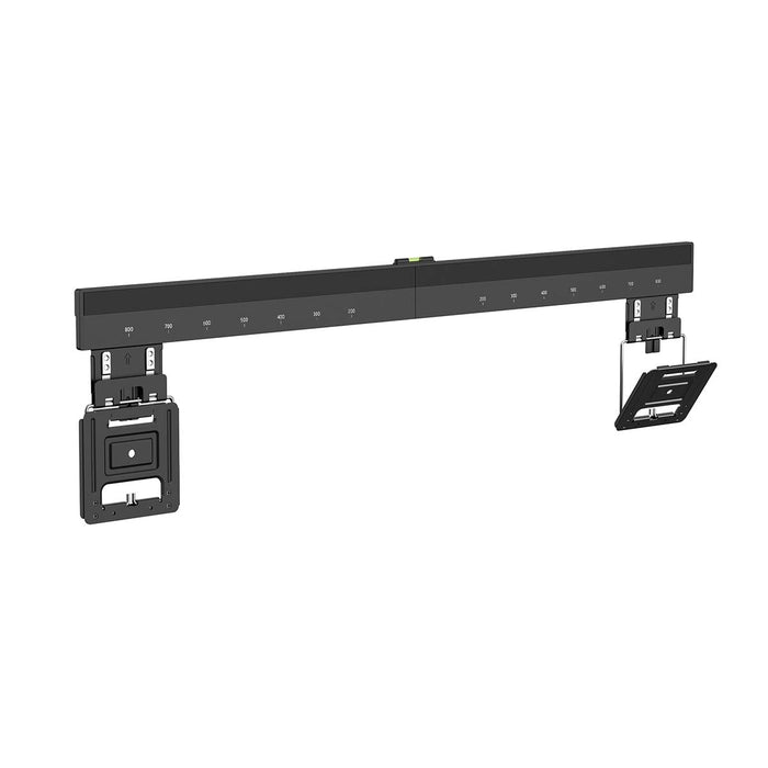 Nedis Vaste TV-Muurbeugel 43-100 Inch - Ultra Dunne Micro-Gap - Max. 75 kg - Zwart - VESA Compatibel.