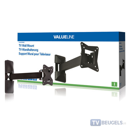 TV ophangsysteem draai- en kantelbaar voor schermen van 10 t/m 26 inch