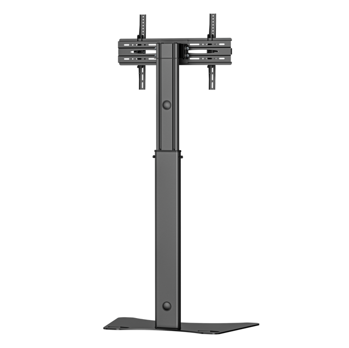 WOLFF MOUNT TV Vloerstandaard Zwart – Universele TV Standaard 32 t/m 70 Inch – In Hoogte Verstelbaar – VESA t/m 800x400 – Max. 50 kg – Vrijstaand