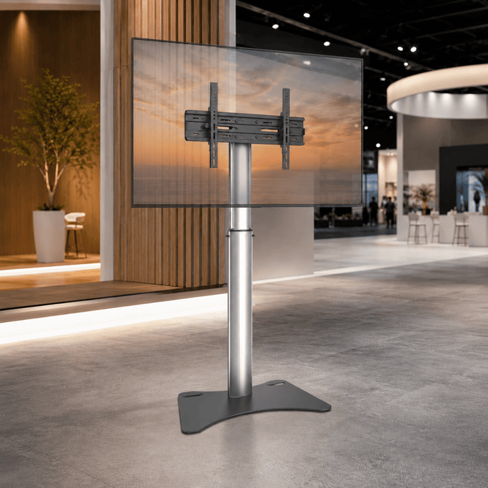 Wolff Mount Universele Aluminium Verstelbare slanke TV Standaard |32 -70 inch |Presentatie zuil |VESA 800x400 |10 jaar garantie