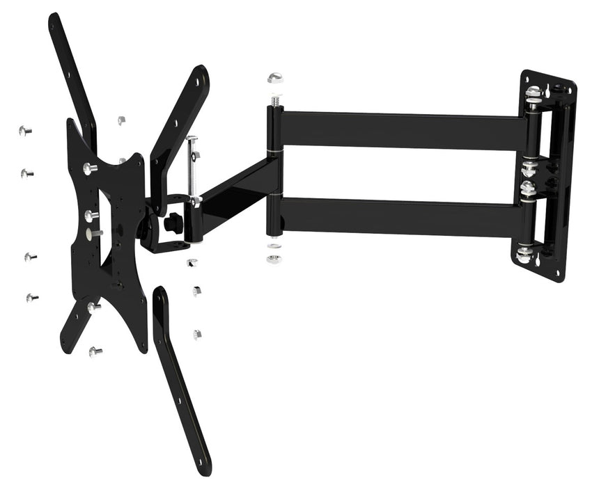 Stevige draaibare muurbeugel Lengte: 58cm - t/m 48 inch